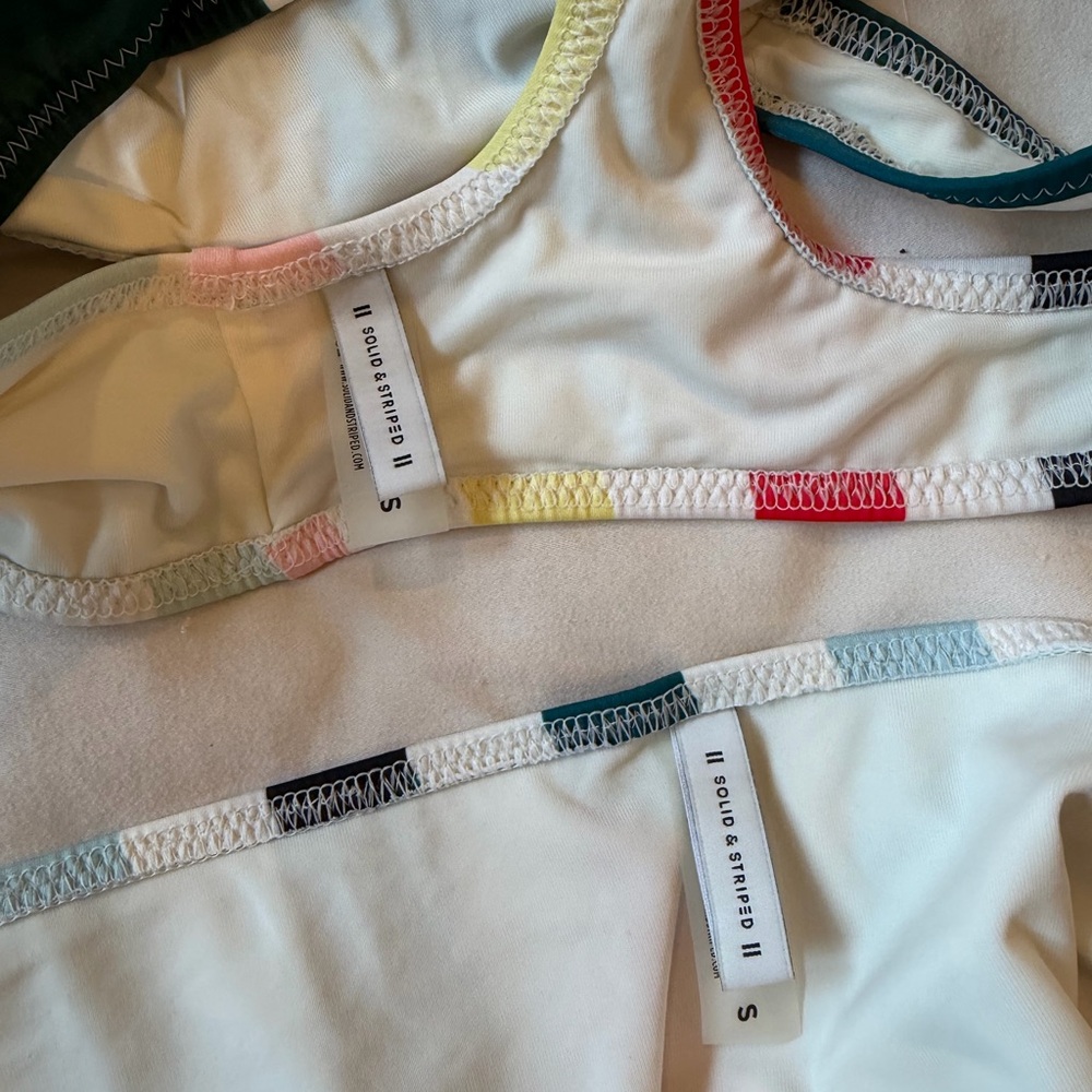 Solid & Striped Multicolor Striped Bikini - image 4